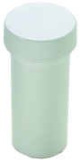 8 oz Ointment Jars White Caps Included [QTY. 48] - Click Image to Close